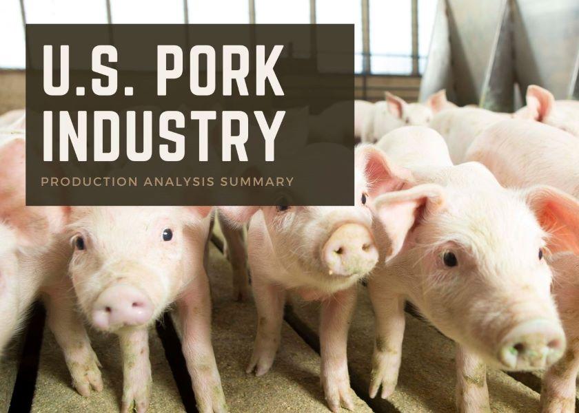 Production Analysis Summary for U.S. Pork Use the Data to Your